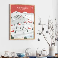 Calendrier de l'avent à gratter -