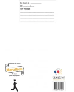 Calendrier marathon 25 astuces et défis