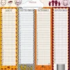 Calendrier perpétuel anniversaires famille – format a3 – inscriptible