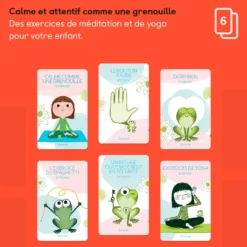 Calme et attentif comme une grenouille