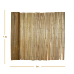 Canisse en bambou refendu - 1 x 5 m