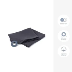 Cape d'allaitement mom'n play tetra grey Gris