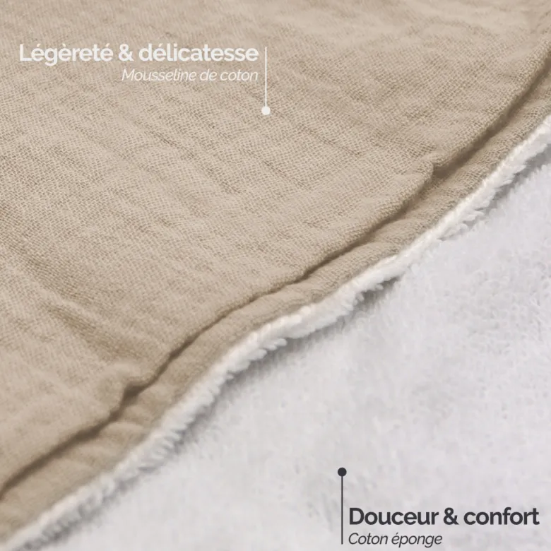 Cape, sortie de bain - 100 x 100 cm