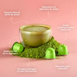 30 capsules matcha cérémonie compatibles nespresso - bobo matcha