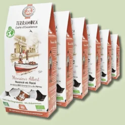 360 capsules nespresso® home compost du pérou bio- ( 6 distributeurs de 60 caps)
