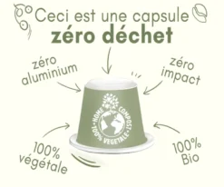 360 capsules nespresso® home compost bio du brésil - mexique