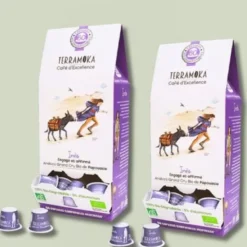 120 capsules nespresso® home compost en café bio de papouasie