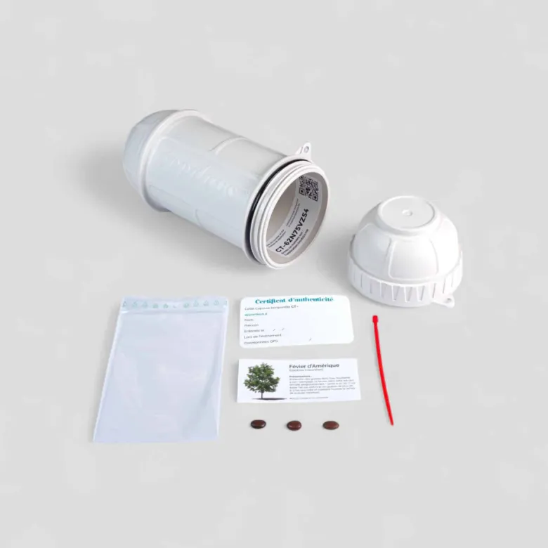 Capsule temporelle blanche