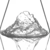 Carafe à eau : pic du midi d'ossau