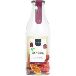 Carafe pour préparation de sangria rouge
