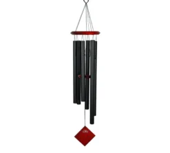 Carillon à vent encore terre - noir