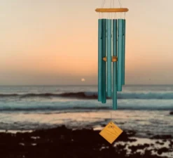 Carillon à vent encore terre - vert