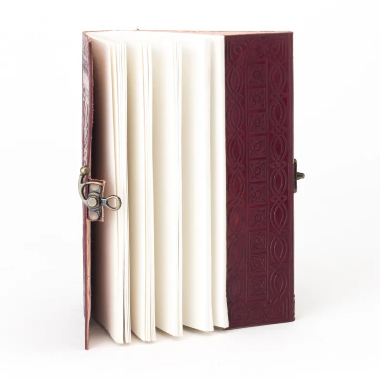 Carnet cuir hook royal gm