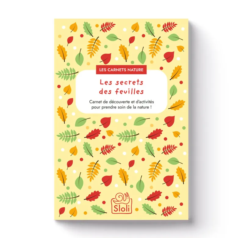Carnet d'activité les feuilles d'arbres