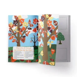 Carnet d'activité les feuilles d'arbres