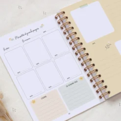 Carnet de suivi de bébé feuille (0-6 mois)
