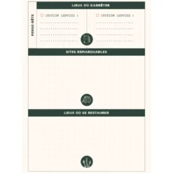 Carnet de voyage road-trip moto