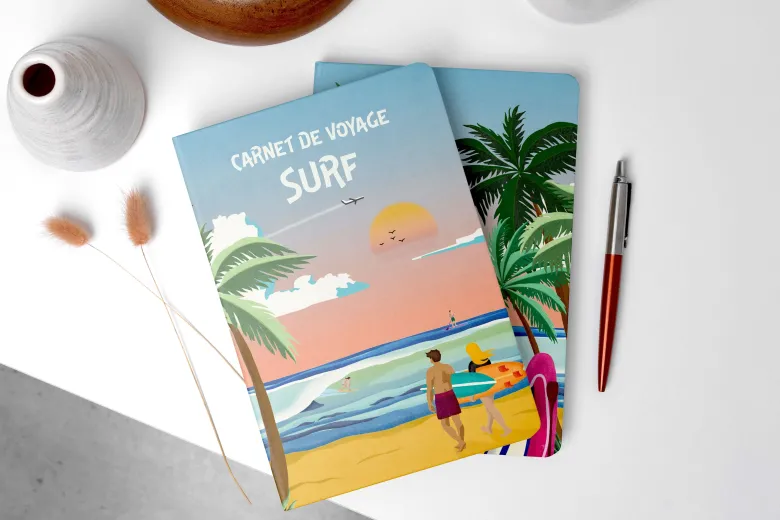 Carnet de voyage surf
