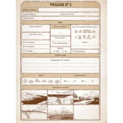 Carnet de voyage train