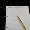Carnet en bois ?ttrape rêve