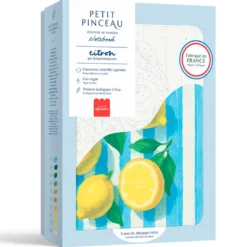 Carnet à peindre Notebook peinture au numéro Citron