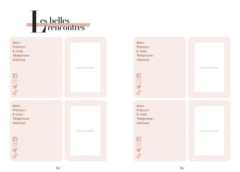 Carnet vivre à l'étranger