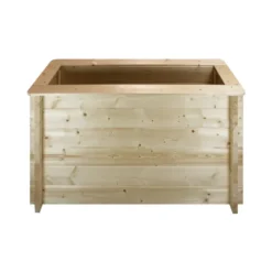 Carre potager exterieur bois - 118x38xh69 cm