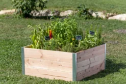 Carre potager steel l100 x l95 x h48cm ep19mm