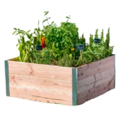 Carre potager steel l100 x l95 x h48cm ep19mm