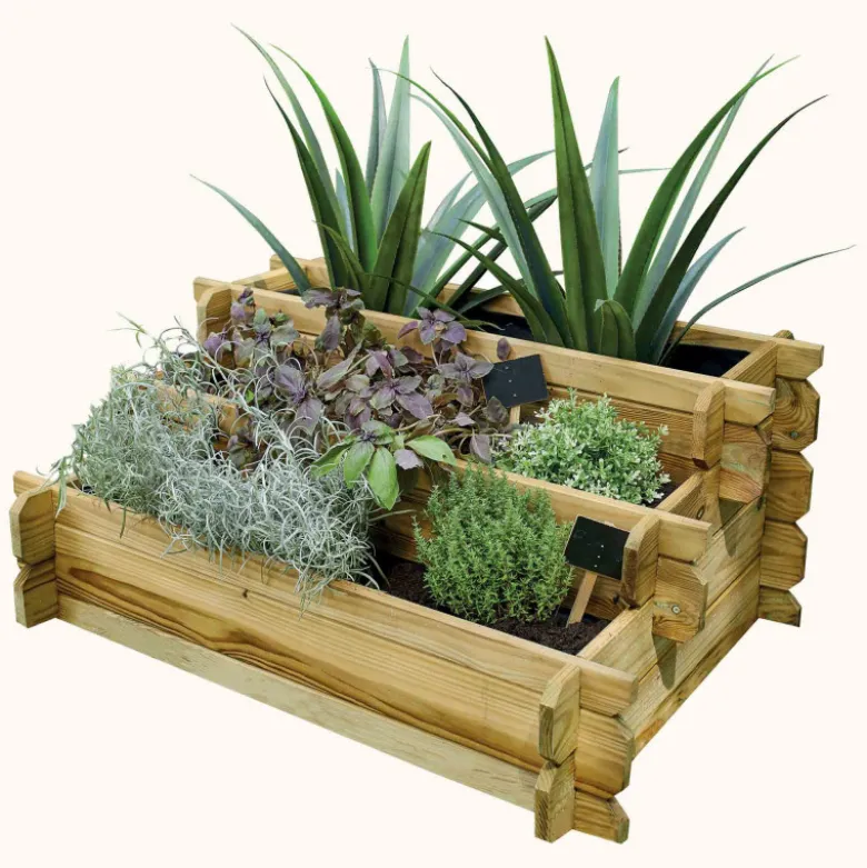 Carré potager en bois traité angelic