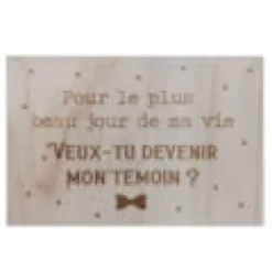 Carte demande - mon témoin