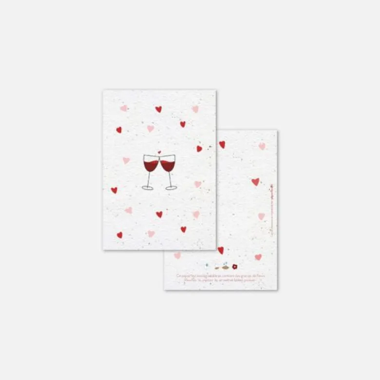 Carte à planter - date night