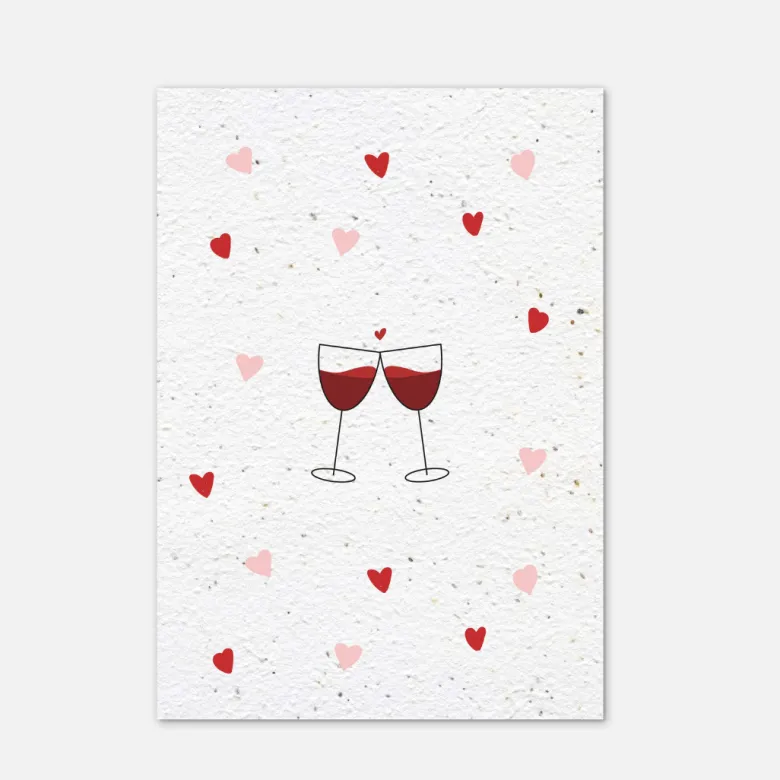 Carte à planter - date night