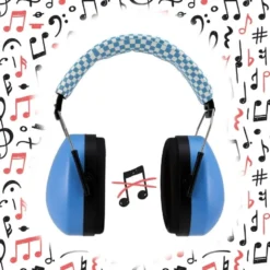 Casque anti-bruit -29db bleu