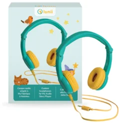 Casque audio compatible Ma Fabrique à histoires et FLAM Lunii Vert