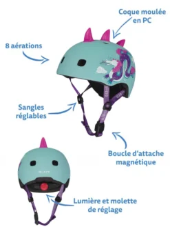 Casque dragon 3d