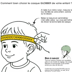 Casque go-up tout-petits xxs-xs (45-51cm)