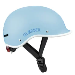 Casque trottinette enfant master bleu