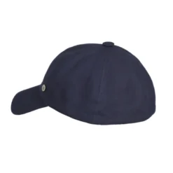 Casquette anti-UV en coton bleu marine 60