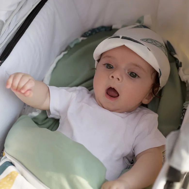 Casquette bandana bébé bambou spring