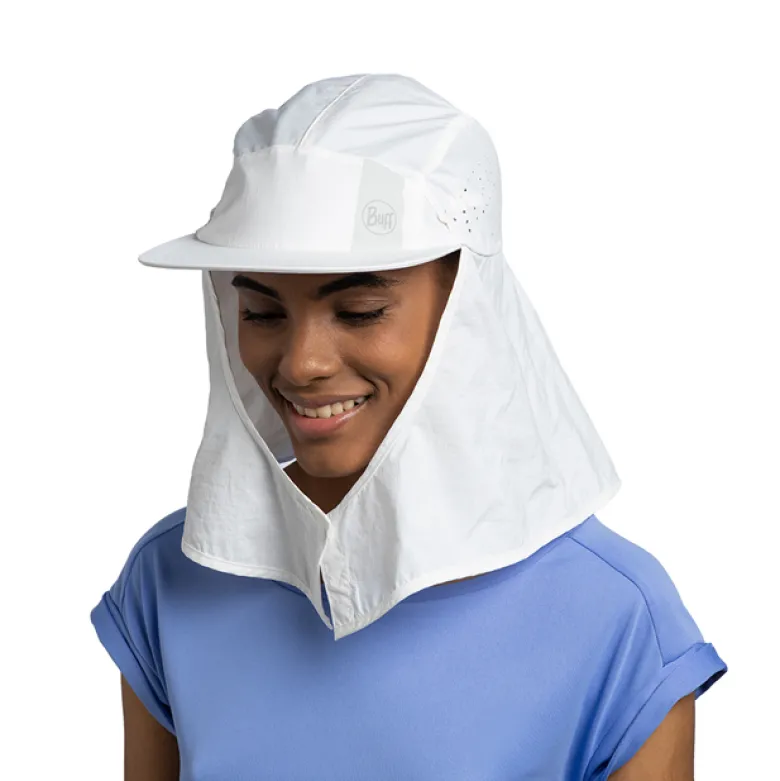 Casquette Desert Cap polyvalente UPF 50 en nylon recyclé ultra légère Buff L-XL
