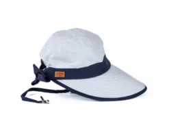 Casquette très large visière certifiée anti-uv upf50+ et anti-chaleur marine TU