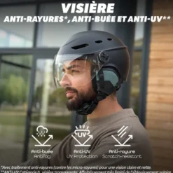 Casque vélo, taille m - noir mat