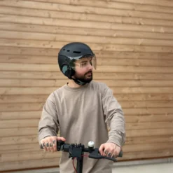 Casque vélo, taille m - noir mat
