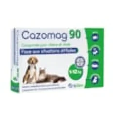 Cazomag 90 mg – Complément anti-stress pour chien et chat (< 12 kg)