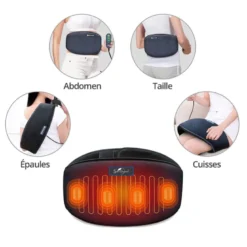 Ceinture lombaire chauffante massante