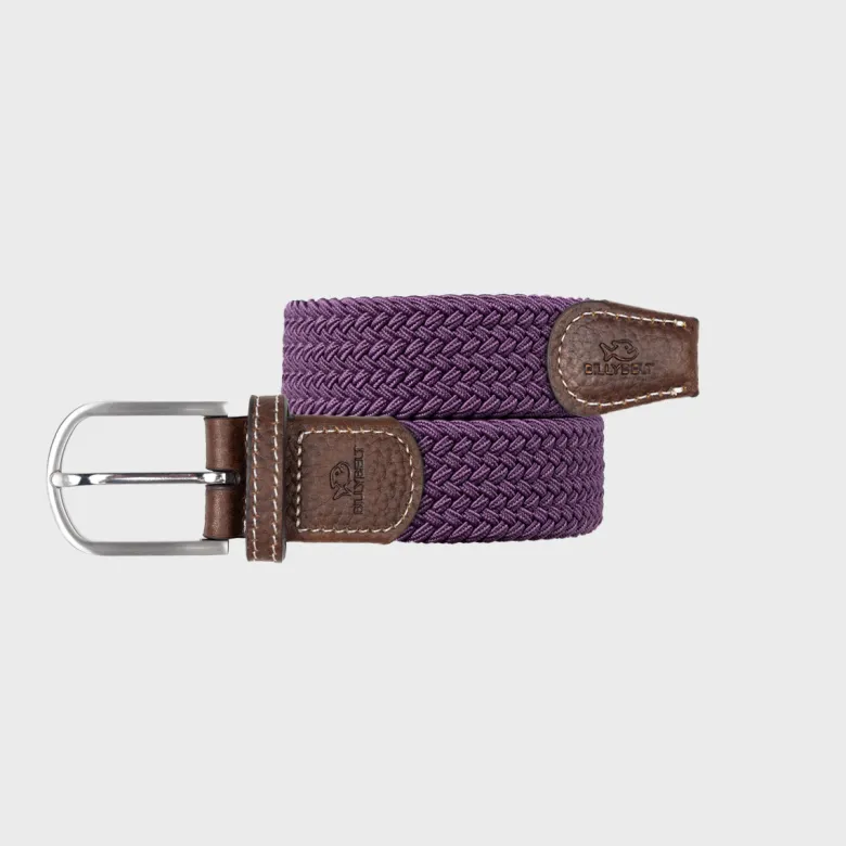 Ceinture tressée prune Taille 1