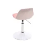 Chaise de bureau enfant rose steevy