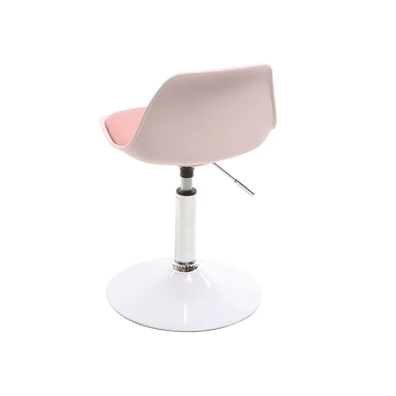 Chaise de bureau enfant rose steevy