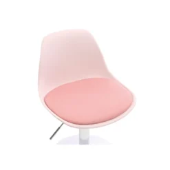 Chaise de bureau enfant rose steevy